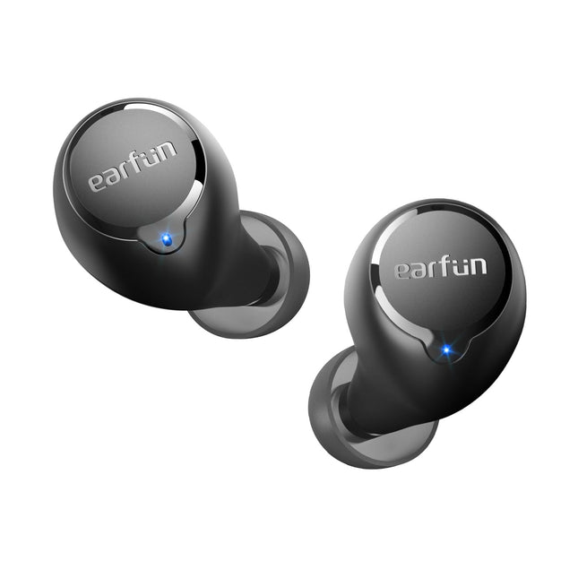 Earfun Free 2S Wireless Earbuds, [Upgraded Version] Bluetooth Earbuds with Deep Bass, 4 Mics for Clear Call, Customizabl