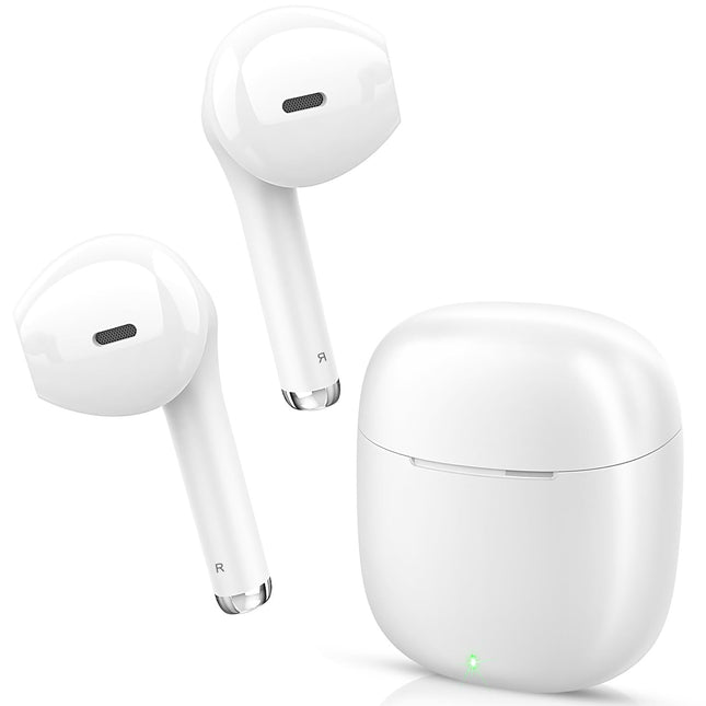 Yobola Wireless Earbuds, Bluetooh Earbuds, Deep Bass Light Weight Mini Wireless Headphones for Running/Fitness, 25Hrs Pl