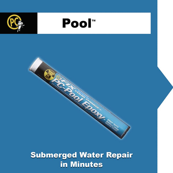 PC Products Pc-Pool Epoxy Putty, Moldable 4 Oz Stick, off White 41116 (Pack of 1)