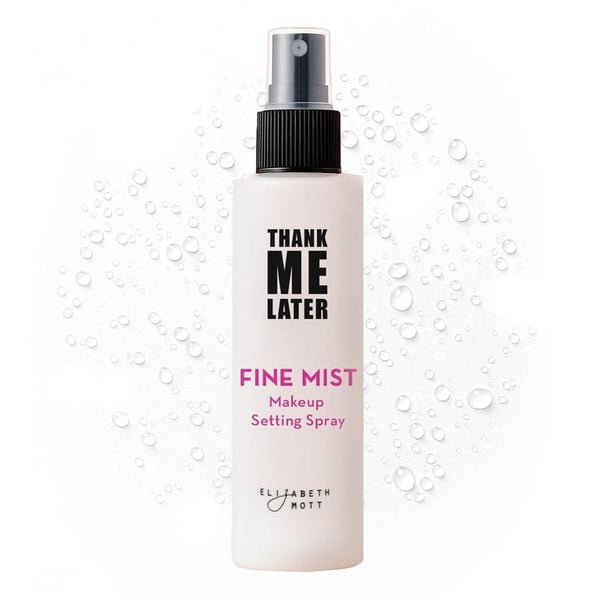 Elizabeth Mott Thank Me Later 3-in-1 Dewy Makeup Setting Spray - Hydrating & Long-Lasting Fine Mist with Niacinamide for Radiant, Glowy Skin -