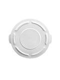 Rubbermaid Commercial Products BRUTE Heavy-Duty round Trash/Garbage Lid, 10-Gallon, Gray, Compatible with Rubbermaid BRUTE 10-Gallon Can