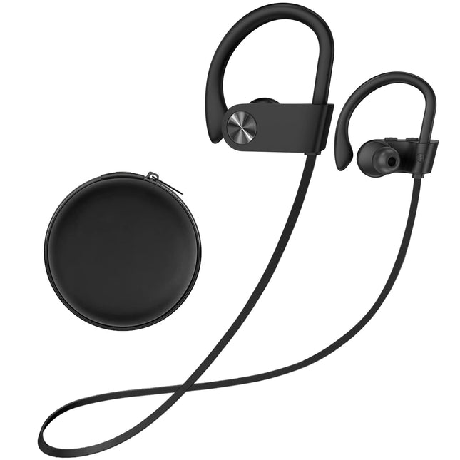 Stiive Bluetooth Headphones, 5.3 Wireless Sports Earbuds IPX7 Waterproof with Mic, Stereo Sweatproof In-Ear Earphones, N