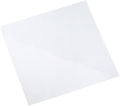 Restaurantware 9.75 Inch Plastic Food Wraps 100 Pre-Cut Plastic Food Sheets - High Clarity Heat Sealable Clear Plastic Food Wrapping Plastic