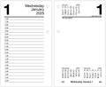AT-A-GLANCE 2025 Desk Calendar Refill, Daily, 3-1/2" X 6", Standard, Loose-Leaf (E7175025)