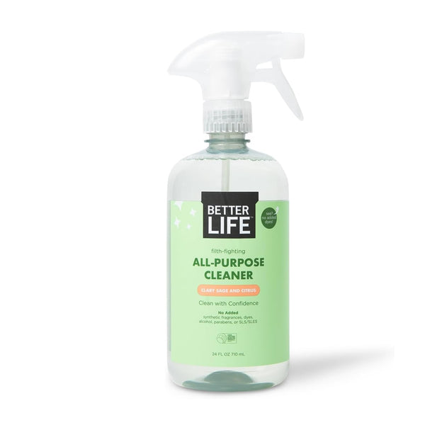 Better Life All Purpose Cleaner - Multipurpose Home and Kitchen Cleaning Spray for Glass, Countertops, Appliances, Upholstery & More -