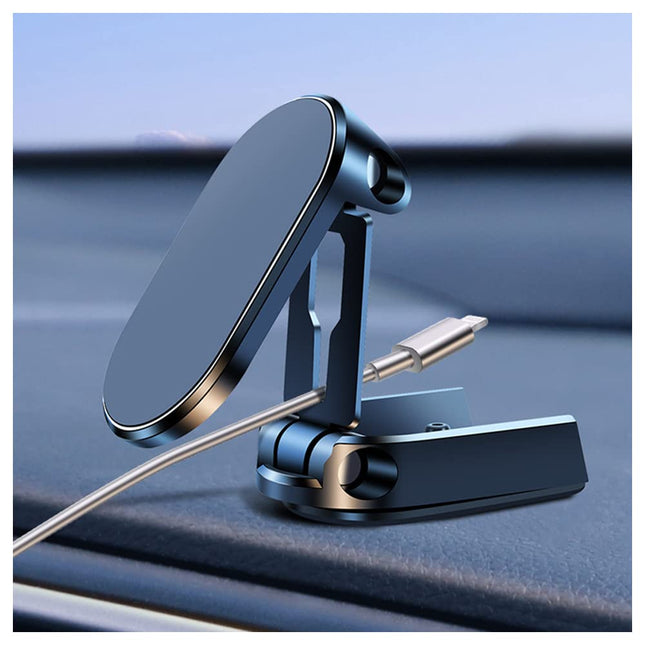 Magnetic Phone Holder for Car,Foldable Phone Mount Multi-Functional 360Â°Rotation,Magnet for Car Dashboard Phone Holder 