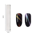 WOKOTO 9Pcs Cat Eye Magnet for Nails Uv Gel Nail Magnets for Gel Polish Magnet Pens Sticks Gradient Designs Tools Nail Art Magnets Pens for Women