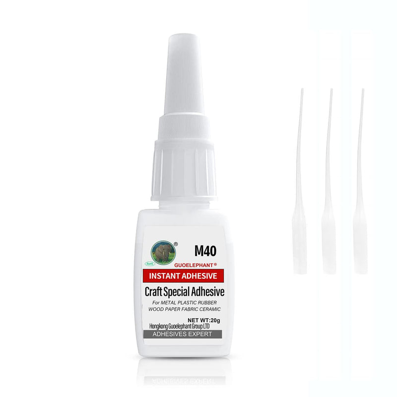 Craft Glue, Glue for Model, Instantly Strong Adhesive for Bonding Metal, Plastic, Rubber, Wood, DIY Craft, Model, Miniatures, Lego, Scrapbooking,