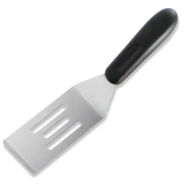 Stainless Steel Mini Serving Spatula, Culinary Kitchen Spatula for Serving and Turning, Mini Slotted Turner for Flipping, Cooking and Baking