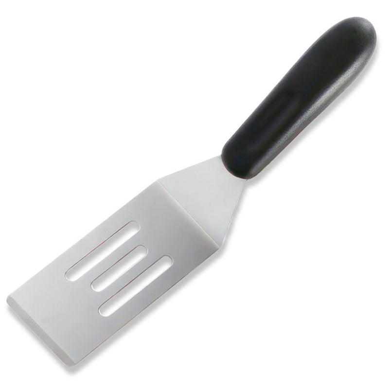 Stainless Steel Mini Serving Spatula, Culinary Kitchen Spatula for Serving and Turning, Mini Slotted Turner for Flipping, Cooking and Baking