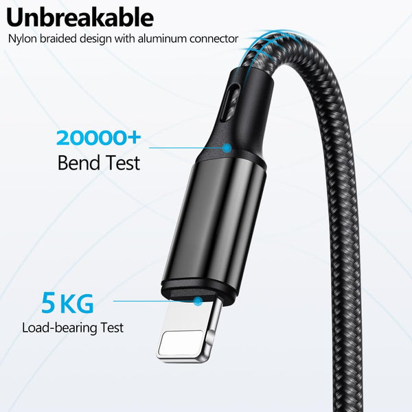 Puxnoin Multi Charging Cable 5 in 1, 2Pack 4FT USB C Multi Charger Cable Universal Multiple Charging Cord with USB C/Micro USB Connectors for Most