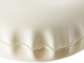 Amazon Basics Bath Tub Neck and Back Support Pillow with Non-Slip Suction Cups, Waterproof, Thick Padded 3-Panel, Easy to Clean, Off-white