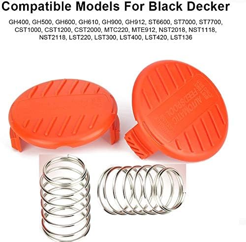 AF100 Replacement Spool for Black and Decker AF-100-3ZP Af-100-Bkp,30-Foot,0.065-Inch,(Af-1003Zp) Fits GH900 GH600 GH610 String Trimmer 30Ft