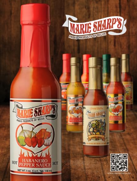 Marie Sharp'S Hot Habanero Pepper Sauce, 5 Oz