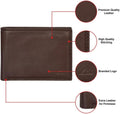 ASAD Genuine Leather Wallet for Men | Slim, Stylish, Genuine Leather Double Stitched RFID Blocking Bifold Stylish | Bifold Wallet with 8 Card Slot