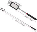 Telescoping Inspection Mirror with LED Lights?Flexible Claw Grabber Tool Magnetic 4 Claw Picker. Combination Tool Set. Easy to Extendable Observe