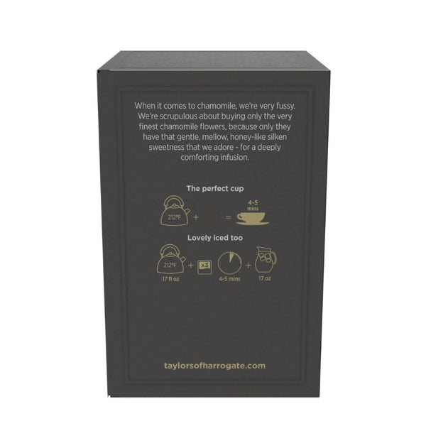 Taylors of Harrogate Organic Chamomile Herbal Tea, 50 Teabags