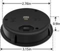 Replacement Solar Light Parts, 2 Pack Solar Lights Replacement Top 3.15In, 8 Lumens LED Solar Panel Lantern Lid Lights, Outdoor Lantern Solar