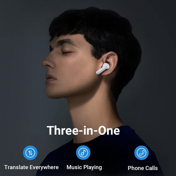 Timekettle M3 Language Translator Earbuds, Two-Way Translator Device with APP for 40 Languages and 13 Offline Translation Packs, Fast Reaction