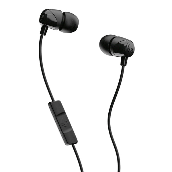 Skullcandy Jib Wired Earbuds with 3.5Mm Plug, Noise Isolating Fit, Built-In Microphone Call and Track Control, Convenient for Travel - Black
