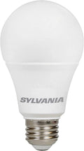 SYLVANIA ECO LED Light Bulb, A19 60W Equivalent, Efficient 9W, 7 Year, 750 Lumens, 2700K, Non-Dimmable, Frosted, Soft White - 8 Count (Pack of 1)