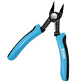 WGGE Wire Cutters Precision Flush Pliers with Supplementary Stripping, Cutting Pliers, Handy and Slim Diagonal Cutters, Ultra Sharp Wire Cutter,