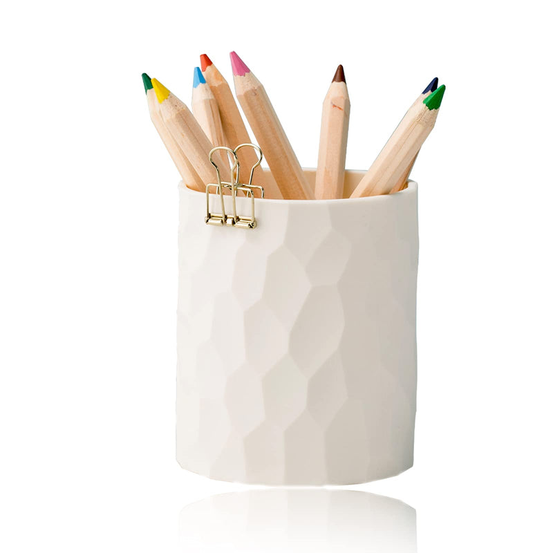 Pen Holder,Nordic Style Silicone Waterproof Pencil Holder for Desk Simple&Modern Minimalist Makeup Organizer Multifunctional Office Supplies for