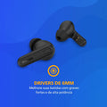 PHILIPS TAT1108 Wireless Earbuds,True Wireless Headphones,Powerful Bass with 6 Mm Driver,Clear Call with AI Mic,15-Hour Battery Life,Bluetooth