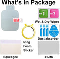 Screen Protector Compatible with Bestinn 1.47" and Mindrose H80 1.47â Smartwatch, Soft TPU, 6 Pieces, Bubble Self-Healing