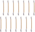 Clean Skin Club Clean Swabs | 500CT | One Pointed Tip | Biodegradable + Organic Cotton & Bamboo | Makeup & Nail Polish Touch-Ups | Chlorine-Free &