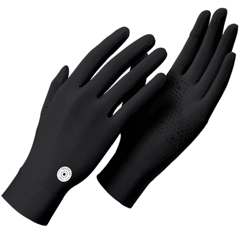 Women'S Ultra Thin UPF 50+ Summer UV Protection Touchscreen Driving Gloves