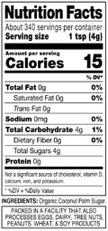 MADHAVA Organic Coconut Sugar 3 Lb. Bag (Pack of 1), Natural Sweetener, Sugar Alternative, Unrefined, Sugar for Coffee, Tea & Recipes, Vegan,