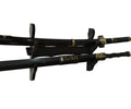 2 Tier Sword Holder Wall Mount Samurai Sword Rack Katana Wakizashi Display Stand Decorative Sword Hanger