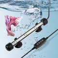 4W 7.5Inch Submersible Aquarium Light Underwater Fish Tank Light LED Aquarium Light Bar with Timer Auto On/Off and Dimmer Adjustable Brightness, 1