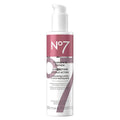 No7 Restore & Renew Dual Action Cleansing Lotion - Facial Cleanser & Exfoliant with Alpha Hydroxy Acid - Cleansing Lotion Makeup Remover for