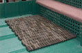 Durable Corporation-400S2030 Dura-Rug Recycled Fabric Tire-Link Outdoor Entrance Mat, 20" X 30