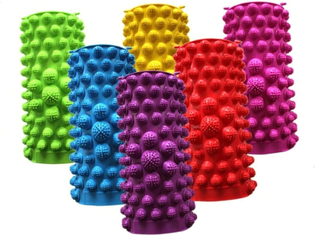 Foot Massage Mat Acupressure Plate for Blood Circulation Relief Portable TPE Reflexology Pebble Mat for Office Workers and Seniors Convenient Relief