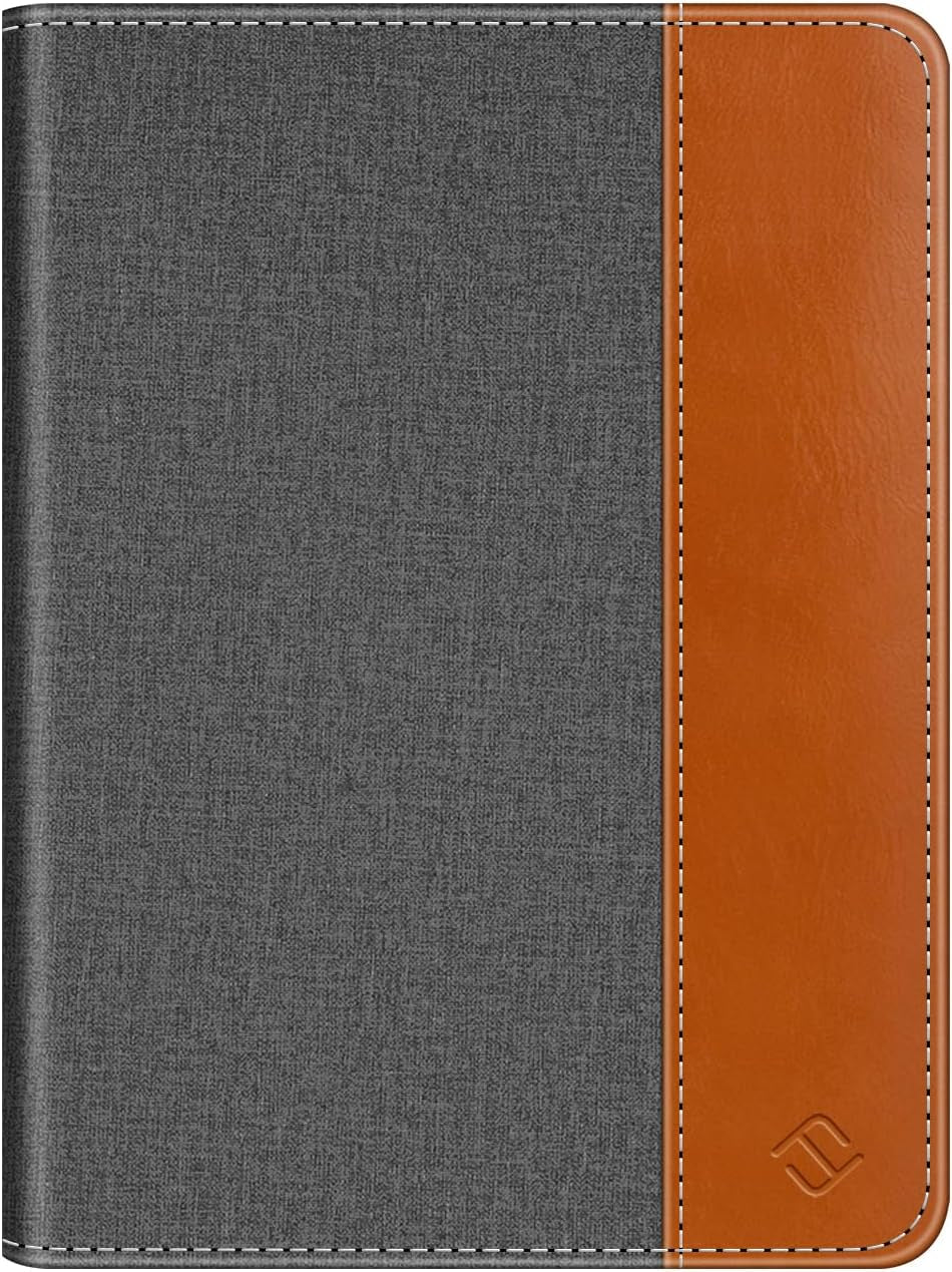Fintie Case for 7"/6.8" Kindle Paperwhite(12Th/11Th Generation-2024/2021) and Kindle Colorsoft Signature Edition -Slim Foldable Stand Cover Auto Wake/Sleep for Paperwhite 2024, Denim Gray