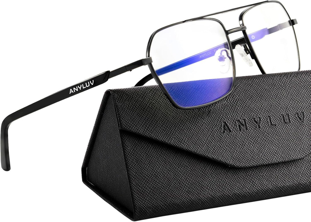 ANYLUV Blue Light Glasses Men/Women, Blue Light Blocking Glasses, Computer Screen Blocker Eyes Protection Glasses