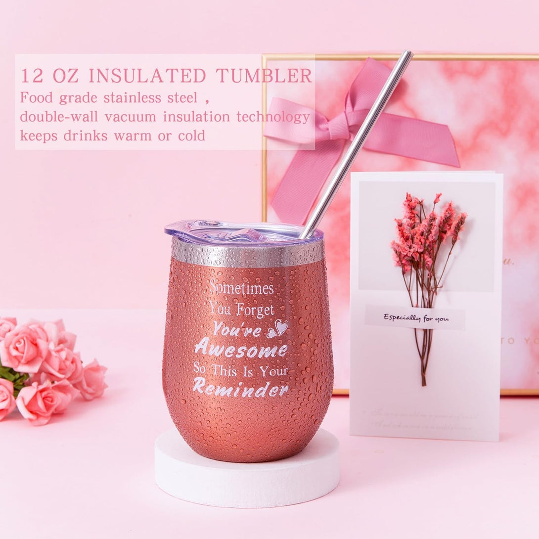 Birthday Gifts for Women,Pink Gifts Box for Women Gifts Basket Care Package Get Well Soon Gifts Relaxing Set Self Care Gifts Unique Gifts Box Birthday Presents Female Friendship Gifts