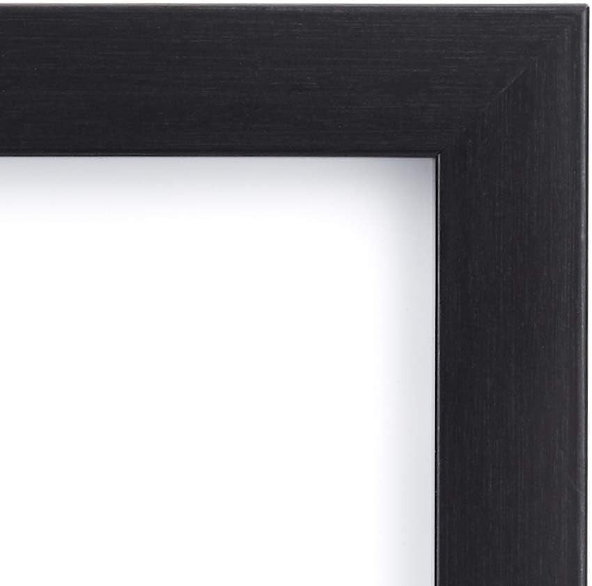 Amazon Basics Rectangular Photo Picture Frame, 6 X 4 Inches, Pack of 5, Black