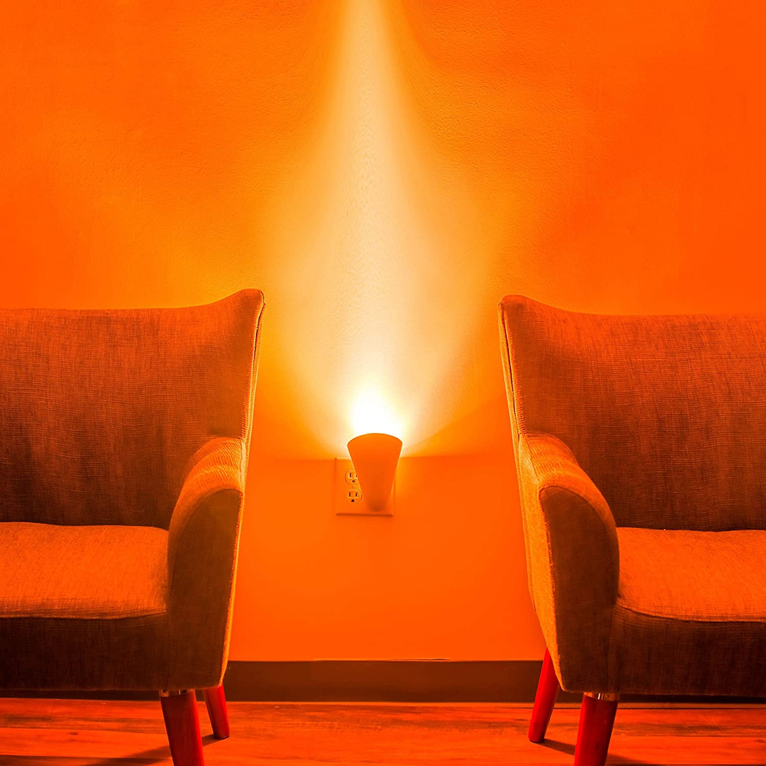 AURAGLOW Plugin GU10 Spotlight Uplighter Wall Sconce Wash Light Plug Socket Outl