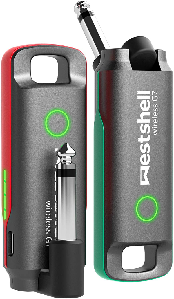 1 Key to Switch Wireless Guitar System Wireless Guitar Transmitter Receiver for 
