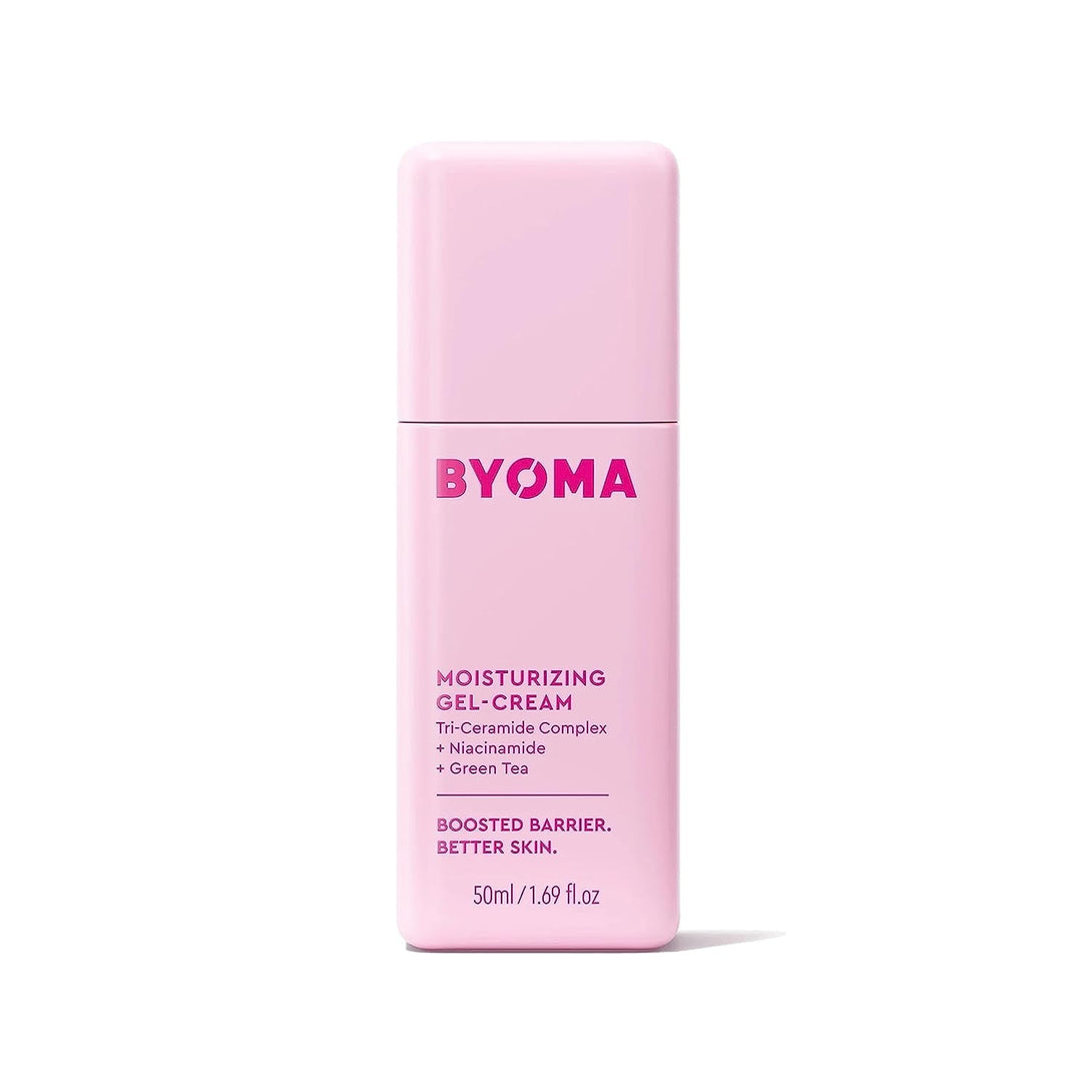 BYOMA Moisturizing Gel Cream - Barrier Repair Cream/Gel Face Lotion with Niacinamide and Green Tea - Ceramide Face Moisturizer for Dry Skin - Alcohol Free, Oil Free Face Moisturizer - 1.69 Fl. Oz