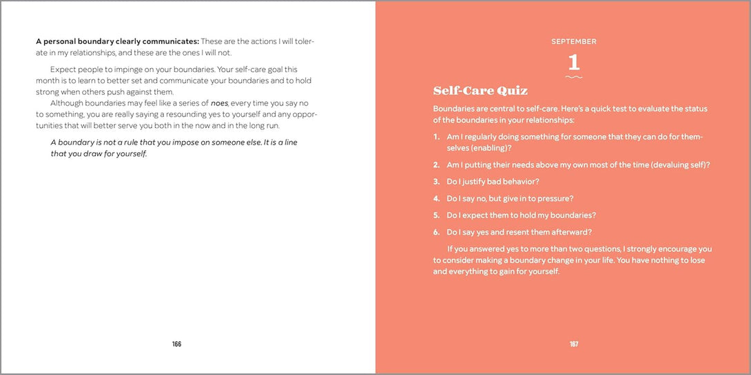 A Year of Self-Care: Daily Practices and Inspiration for Caring for Yourself (A Year of Daily Reflections)