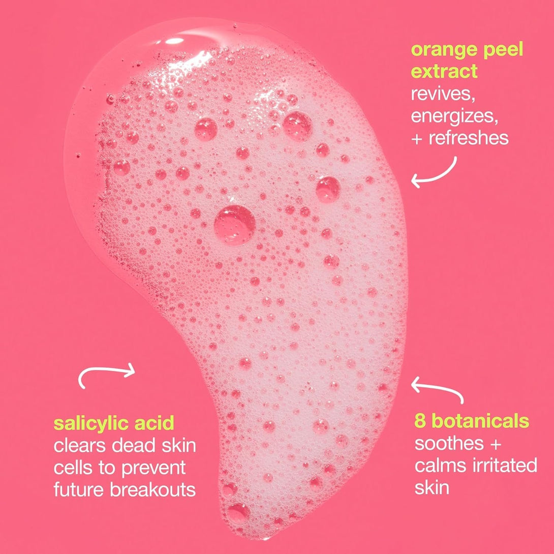 Dermalogica Clear Start Breakout Clearing Foaming Wash - Acne Face Wash with Salicylic Acid & Tea Tree Oil - Dive into Pores to Clear, Soothe, & Energize
