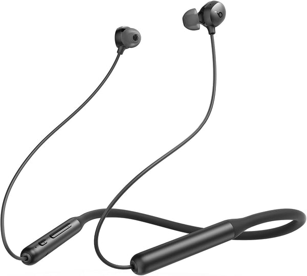 Soundcore by Anker Life U2I Wireless Neckband Headphones, 10Mm Drivers with Bassup Technology, 24H Playtime, Ai-Enhanced Calls, Foldable and Lightweight, IPX5 Water-Resistant, Secure Fit, Bluetooth 5