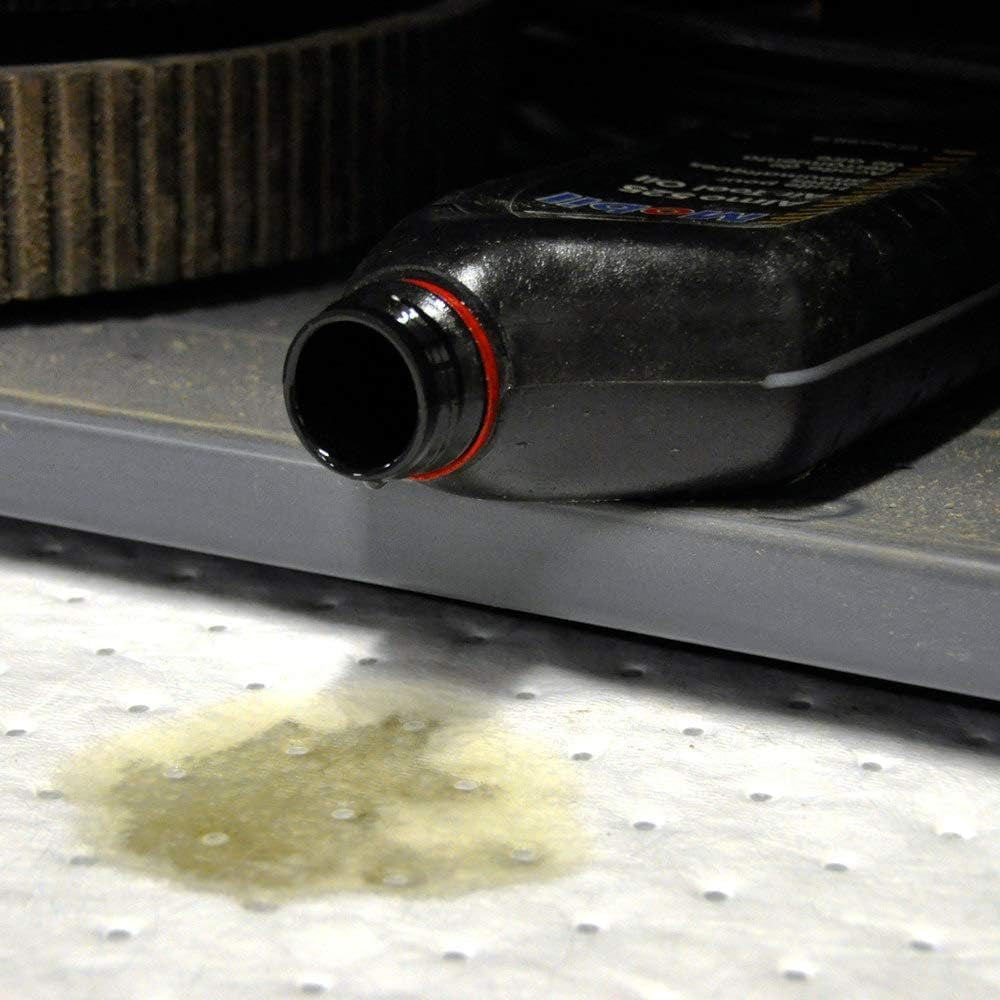 Absorbent Mat Pad, Economical Oil Absorbent Pads,Absorbs Liquids,20" X 15",White.