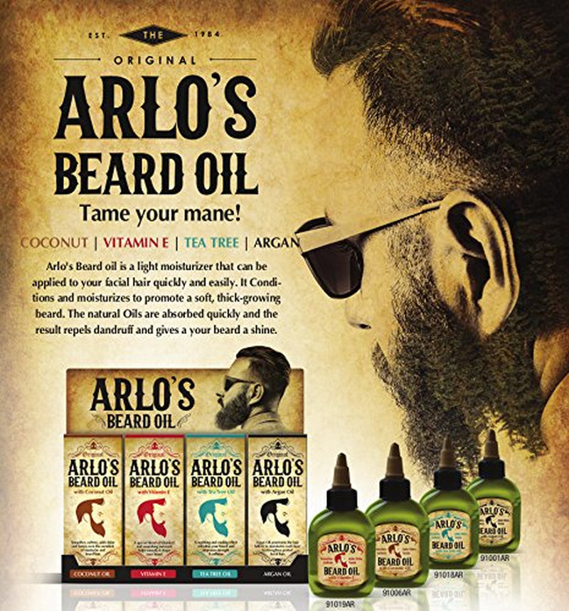 Arlo'S Beard Oil with Tea Tree Oil 2.5 Ounce