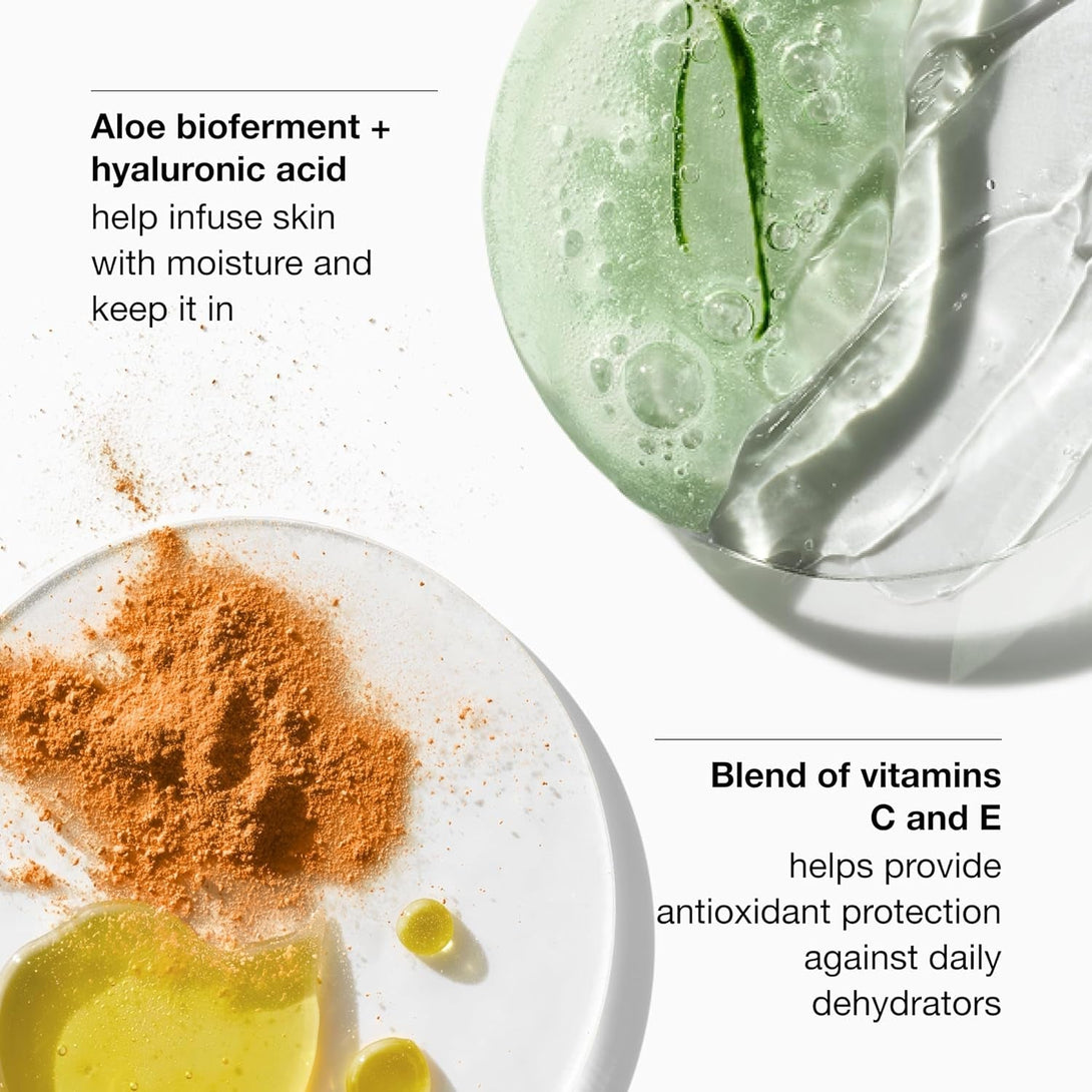Clinique Moisture Surge 100H Auto-Replenishing Hydrator Oil Free Face Moisturizer with Hyaluronic Acid for All Skin Types | Hydrating + Moisturizing